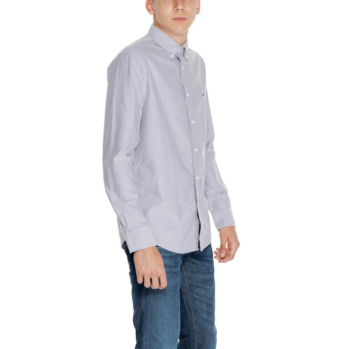 Tommy Hilfiger Purple Organic Cotton Shirt