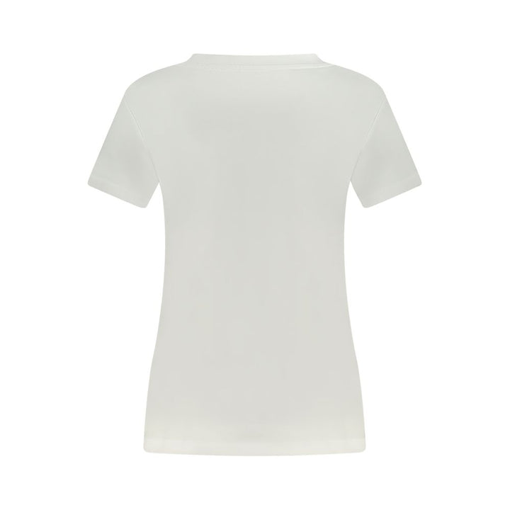 Calvin Klein White Cotton Tops & T-Shirt