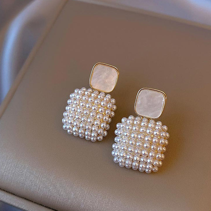 Pearl Heart Earrings - Dongdaemun Earrings - Shop Swazeyfit