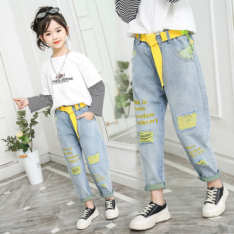 Spring Beggar Pants | Big Children’s Loose Pants | Shop Swazeyfit