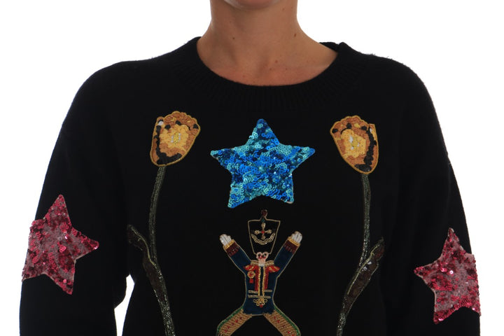 Dolce & Gabbana Enchanted Elegance Cashmere Sweater