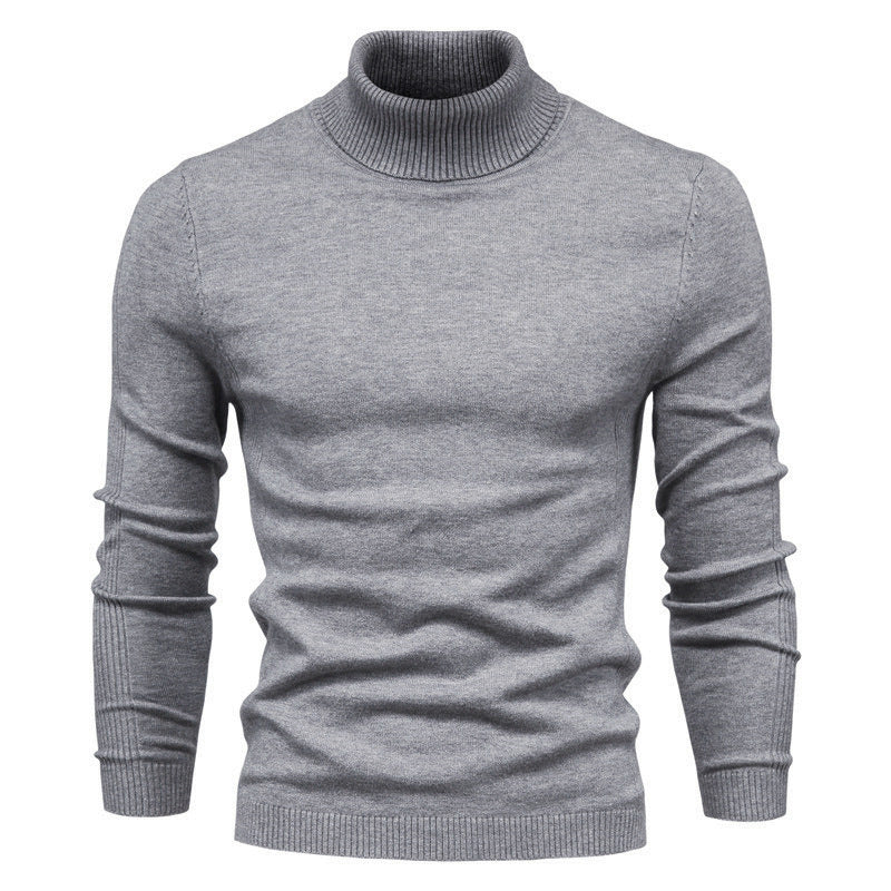 Men's Slim Turtleneck Sweater - Casual Winter Tops - Shop Swazeyfit