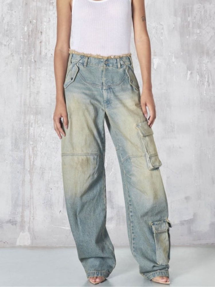 Women's Street Pocket Jeans - High Street Overalls - Shop Swazeyfit