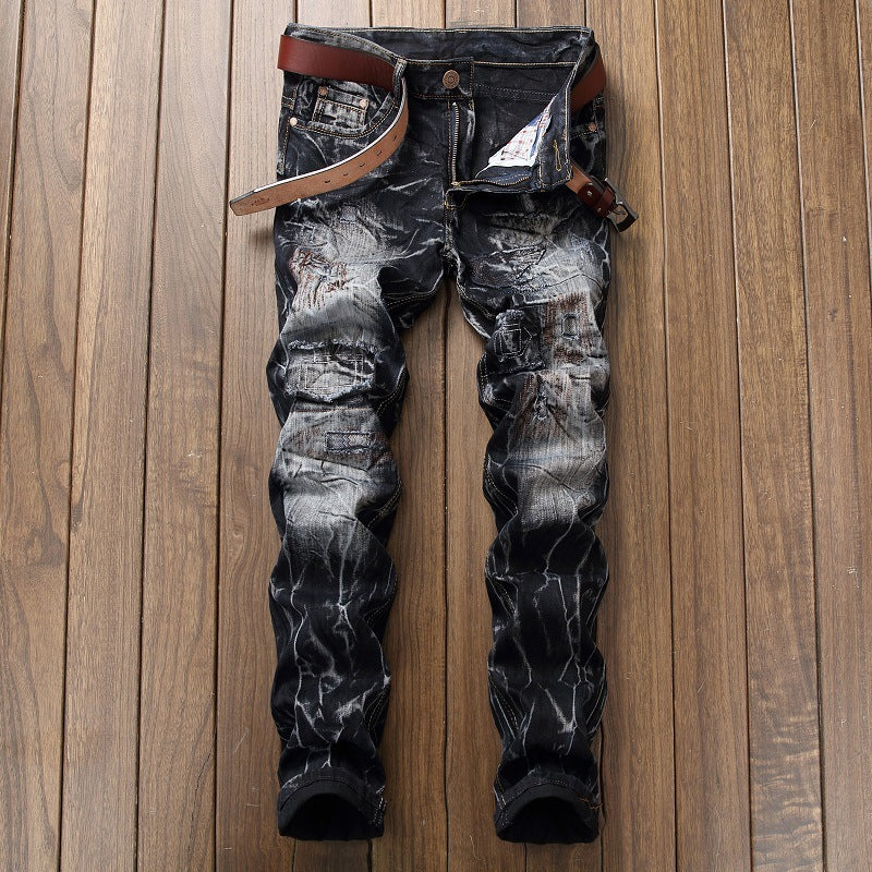 Distressed Denim Pants - Men's Ripped Jeans - Shop Swazeyfit