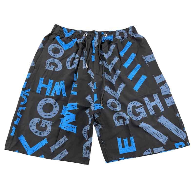 Printed Board Shorts Drawstring Casual Pants Summer