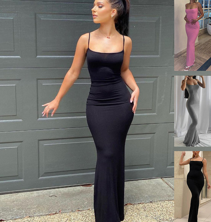 Spaghetti Strap Dress - Bodycon Party Dress - Shop Swazeyfit