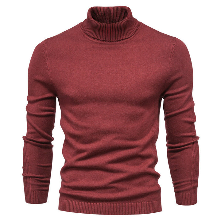 Men's Slim Turtleneck Sweater - Casual Winter Tops - Shop Swazeyfit