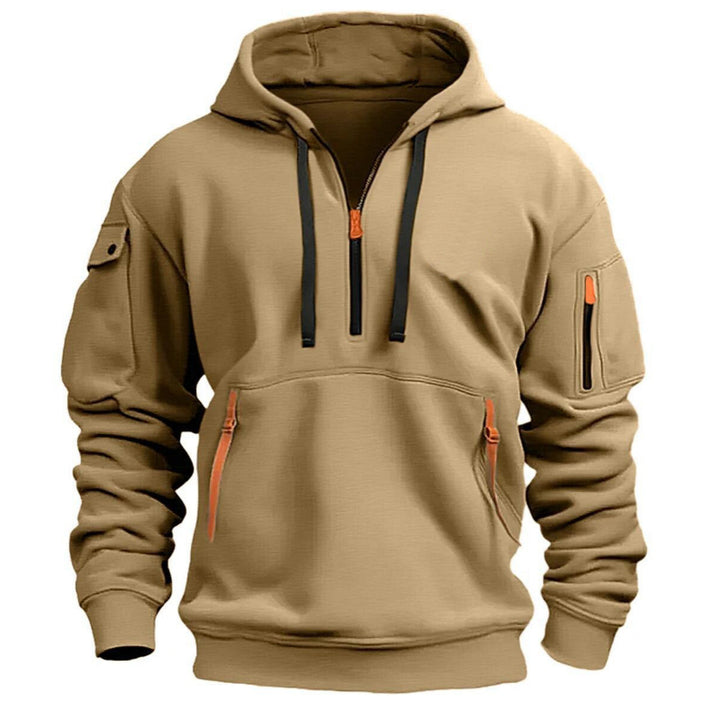 Dropped Shoulder Pullover - Hooded Sweatshirt - Shop Swazeyfit