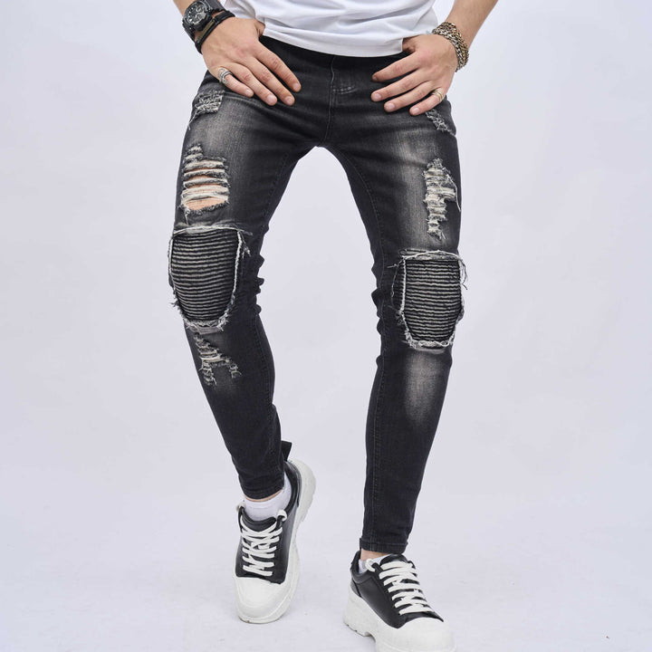 Men's Ripped Jeans - Slim Fit Jeans - Shop Swazeyfit