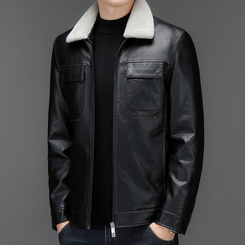 Men's Leather Jacket - Casual Leather Jacket - Shop Swazeyfit