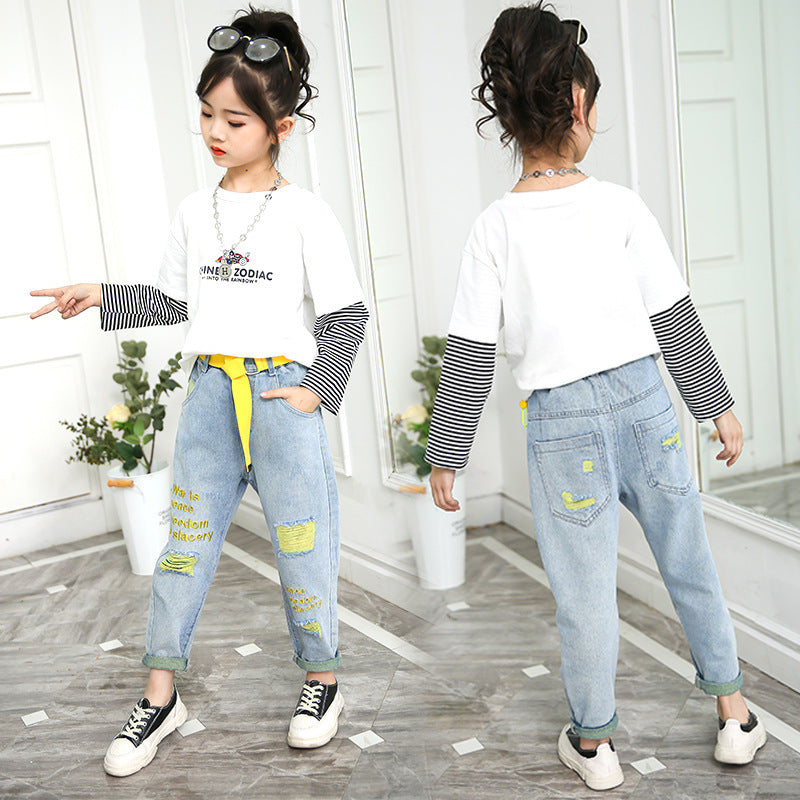 Spring Beggar Pants | Big Children’s Loose Pants | Shop Swazeyfit