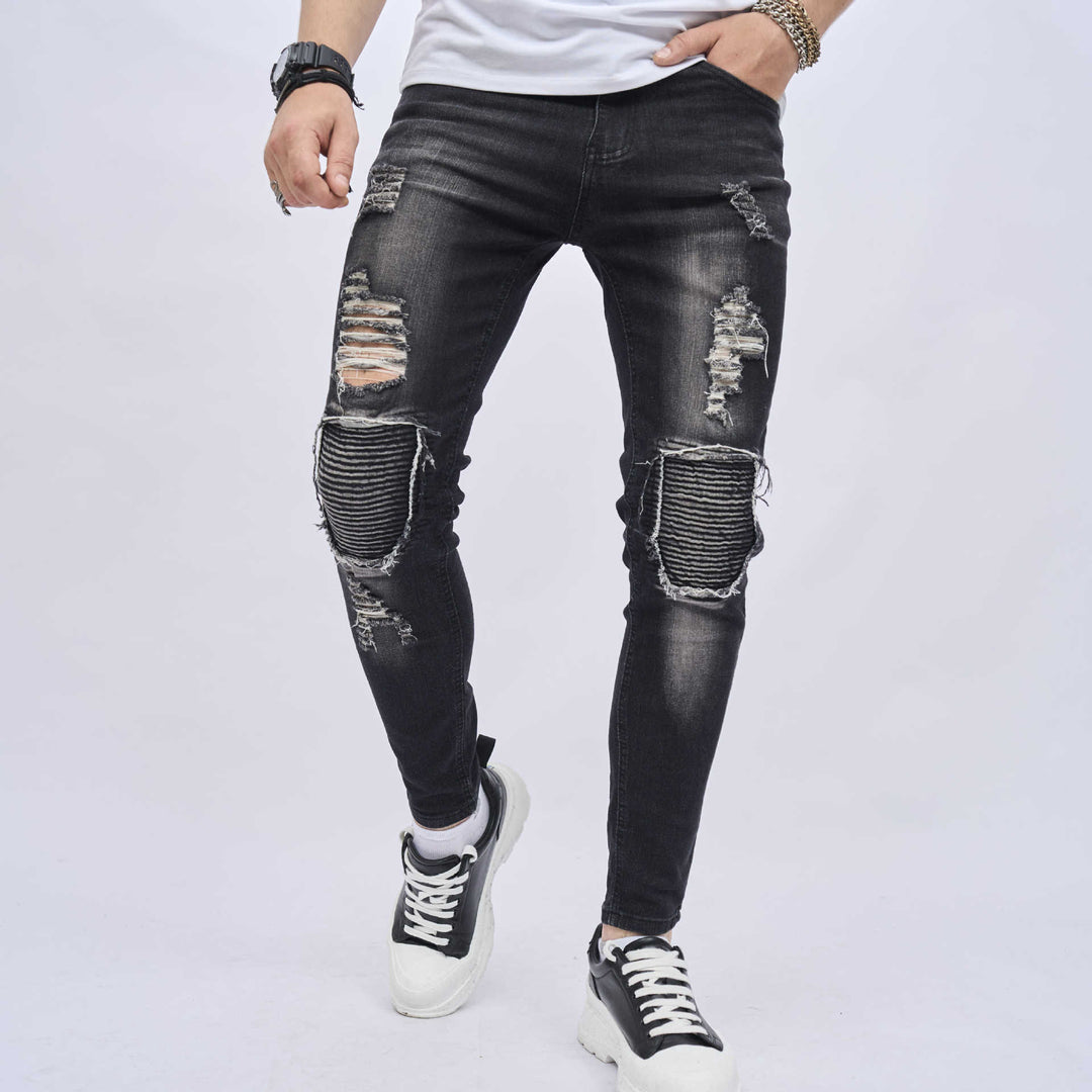 Men's Ripped Jeans - Slim Fit Jeans - Shop Swazeyfit