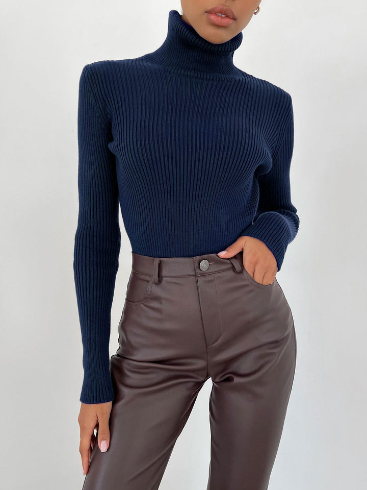 Turtleneck Sweaters Bottoming Shirt European And American