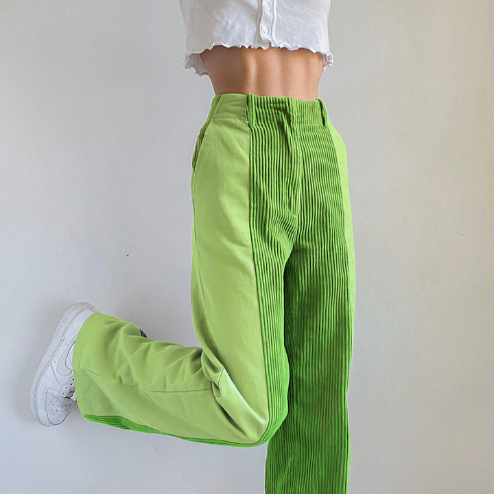 Women's Colorblock Pants - Colorblock Fashion Pants - Shop Swazeyfit