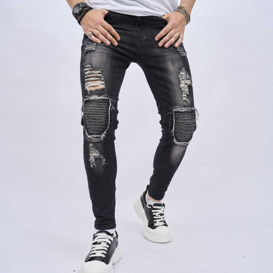 Men's Ripped Jeans - Slim Fit Jeans - Shop Swazeyfit