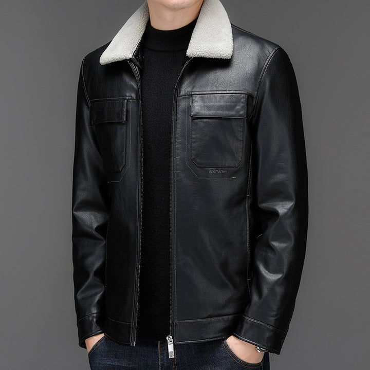 Men's Leather Jacket - Casual Leather Jacket - Shop Swazeyfit