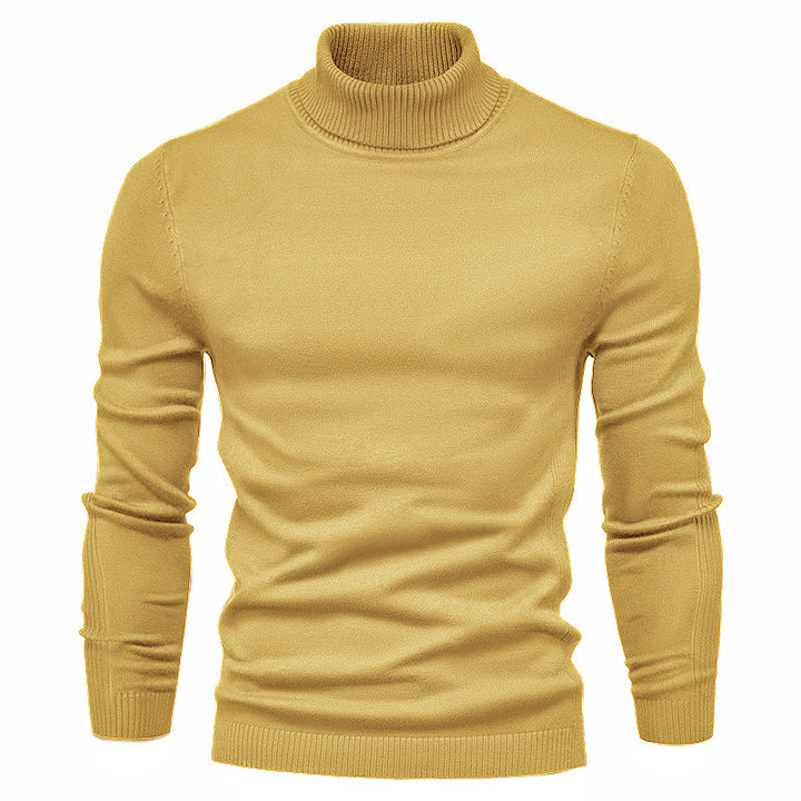 Men's Slim Turtleneck Sweater - Casual Winter Tops - Shop Swazeyfit