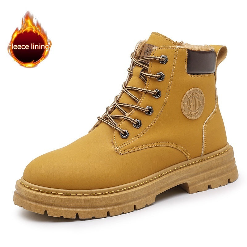 Men's High-Top Warm Boots - Thickened Style - Shop Swazeyfit