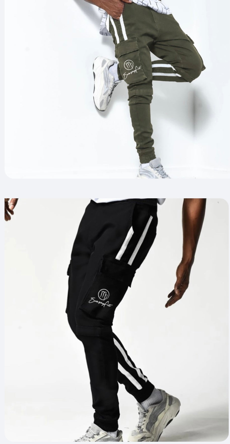 Swazeyfit Sporty Cargo Pants - Men’s Activewear - Shop Swazeyfit