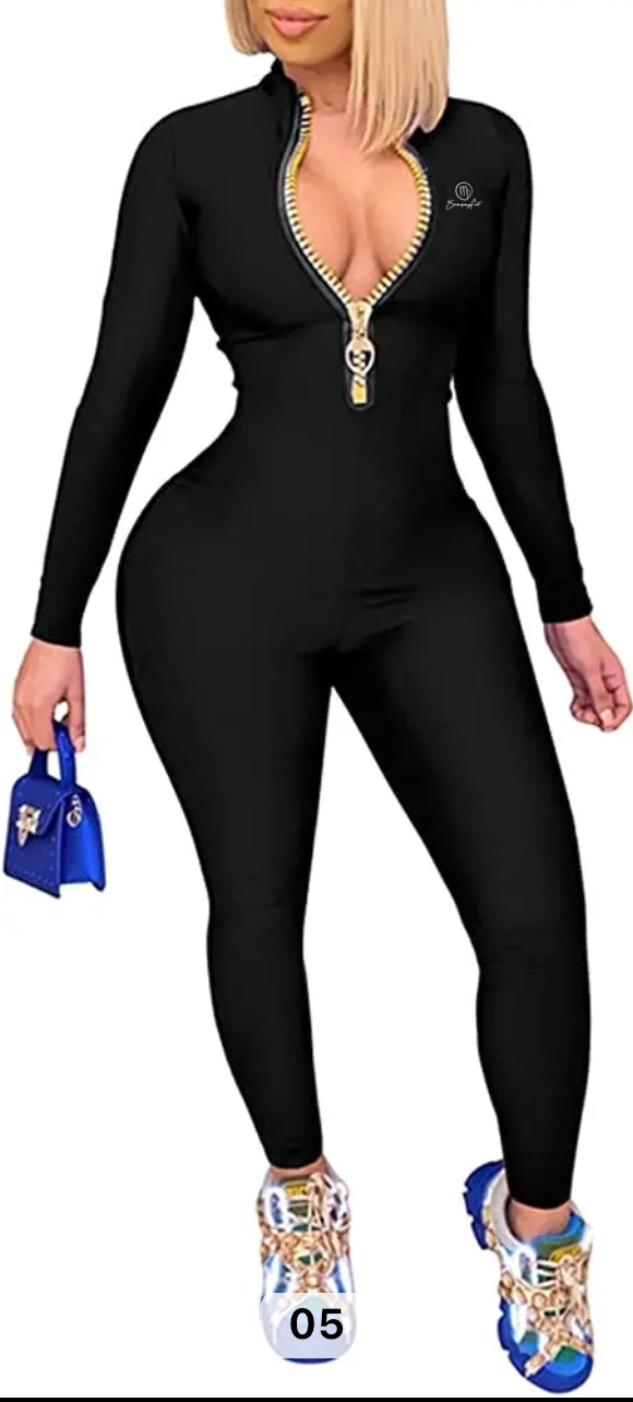 Women’s Sporty Bodysuit - Sporty Zip Bodysuit - Shop Swazeyfit