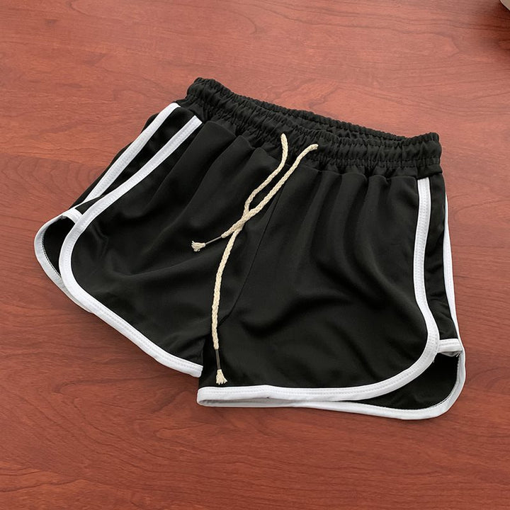 Women's Sports Style Elastic Waist Casual Shorts