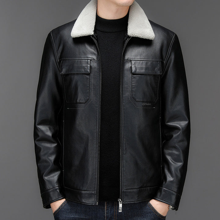 Men's Leather Jacket - Casual Leather Jacket - Shop Swazeyfit