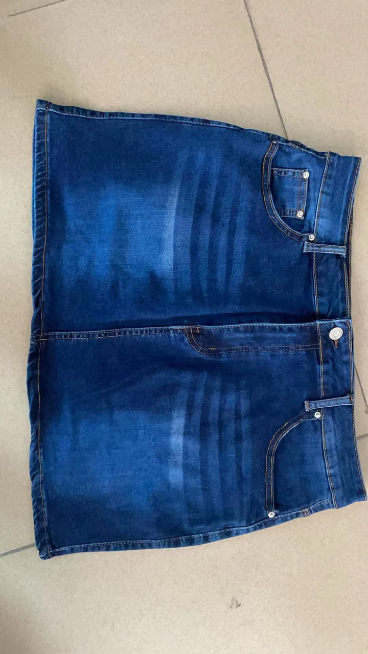 AliExpress Amazon New Stretch Denim Skirt