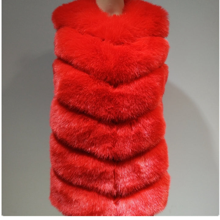 Faux Fur Autumn And Winter New Casual Jacket