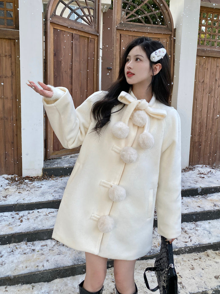 Plush White Coat - Stylish Fur Coat - Shop Swazeyfit