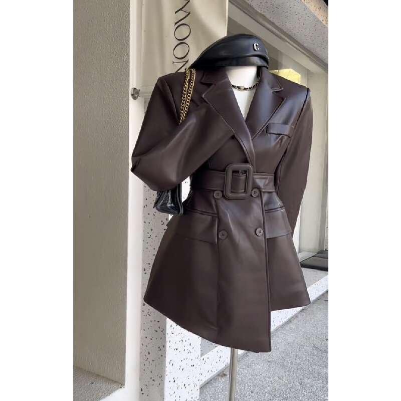 Leather Coat for Women - Fashionable Leather Coat - Shop Swazeyfit