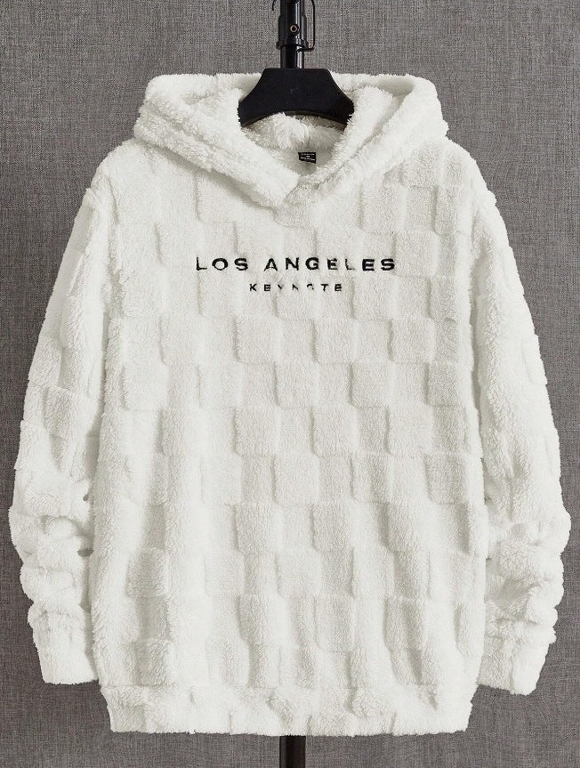 Cozy Hooded Sweater - Loose Lamb Wool Pullover | Shop Swazeyfit