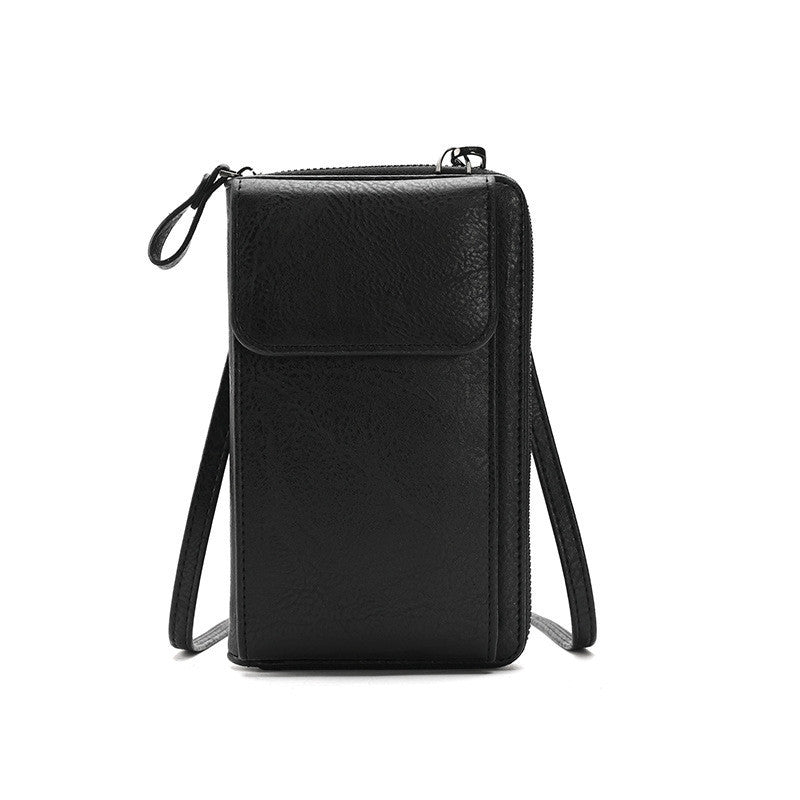 Women's Solid Color One Shoulder Messenger Bag