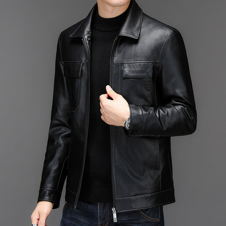 Men's Leather Jacket - Casual Leather Jacket - Shop Swazeyfit