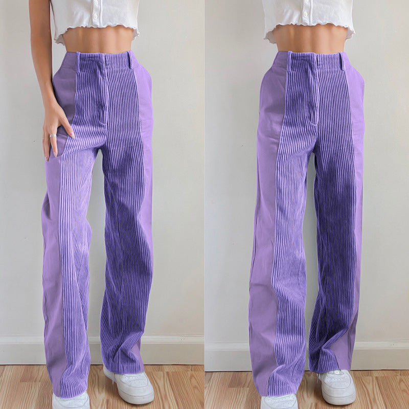 Women's Colorblock Pants - Colorblock Fashion Pants - Shop Swazeyfit