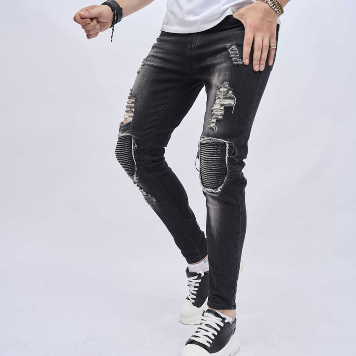 Men's Ripped Jeans - Slim Fit Jeans - Shop Swazeyfit